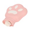 Hot Water Bag Silicone Hot Compress Portable Cartoon Bear Paw
