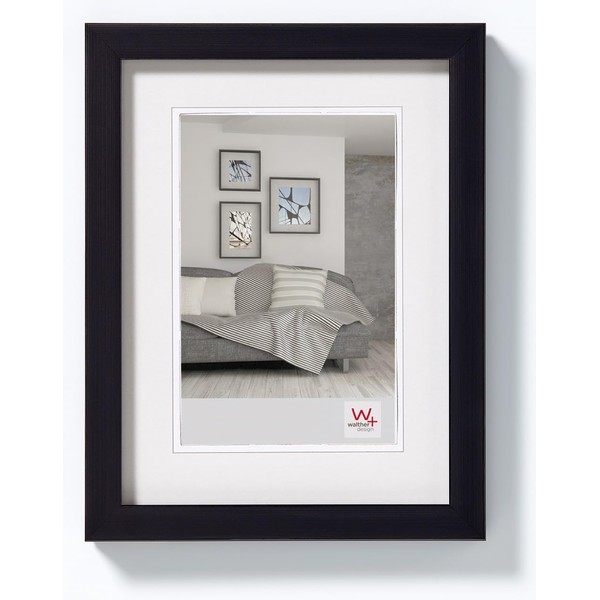 walther design JK824B Picture Frame Black 18 x 24 cm