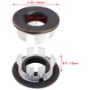 Murtenze 3Pcs Sink Overflow Ring, Sink Basin Trim Overflow Cover