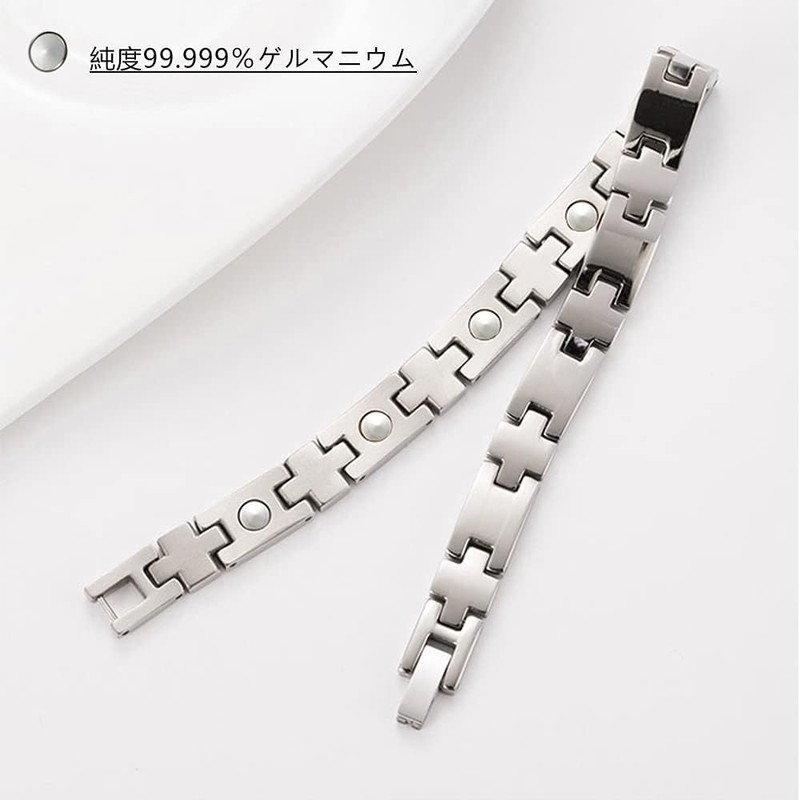 BEFOSHINN Titanium Germanium Bracelet, 9 Tablets, 9 Tablets, 99.999% Purity,
