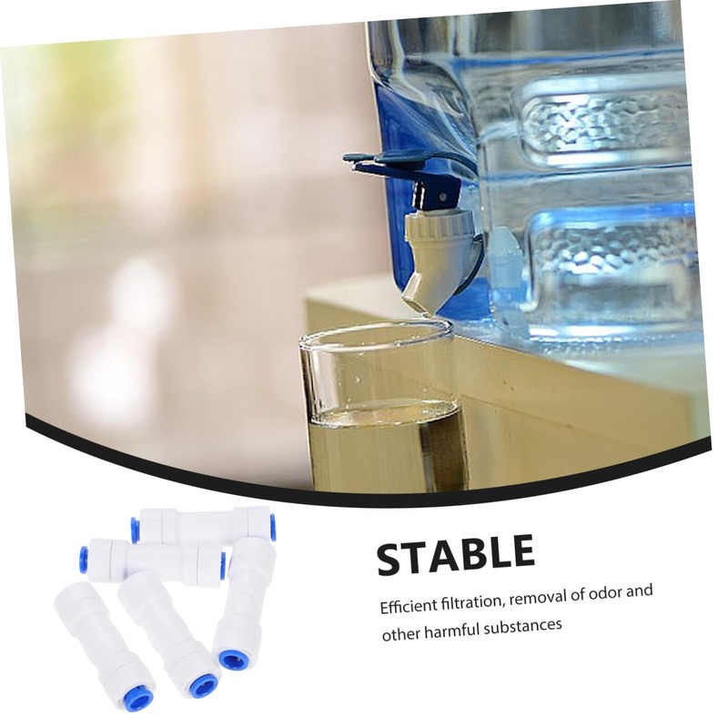 TEHAUX 5Pcs Water Purifier Check Valve Quick Connect Reverse Osmosis