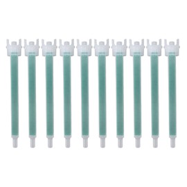 10 PCS Mixing Nozzle Tip, Resin Mixer Quick Setting Ab Glue for Cow Hoof Trimming Nozzles Mixing Nozzle Mixer Tubes Tip Fast Mixing with Small Applicator Simplifies Mixing