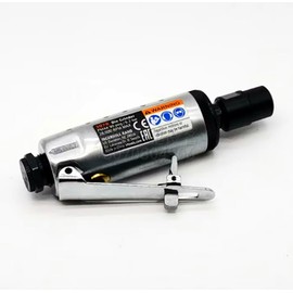 307B 1/4” Air Die Grinder, Straight, 28,000 RPM, 0.25 HP, Ball Bearing Construction, Safety Lock, Aluminum Housing, Lightweight Power Tool