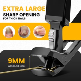 Nail Clippers for Thick Toenails, Fingernails, Podiatry Instruments, Clippers