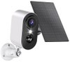 PESAIR 2K Camera with Solar WiFi 2 Way Audio PIR