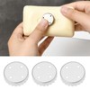 eMagTech 10PCS Magnetic Soap Holder Caps 4 Holes Metal Replacement