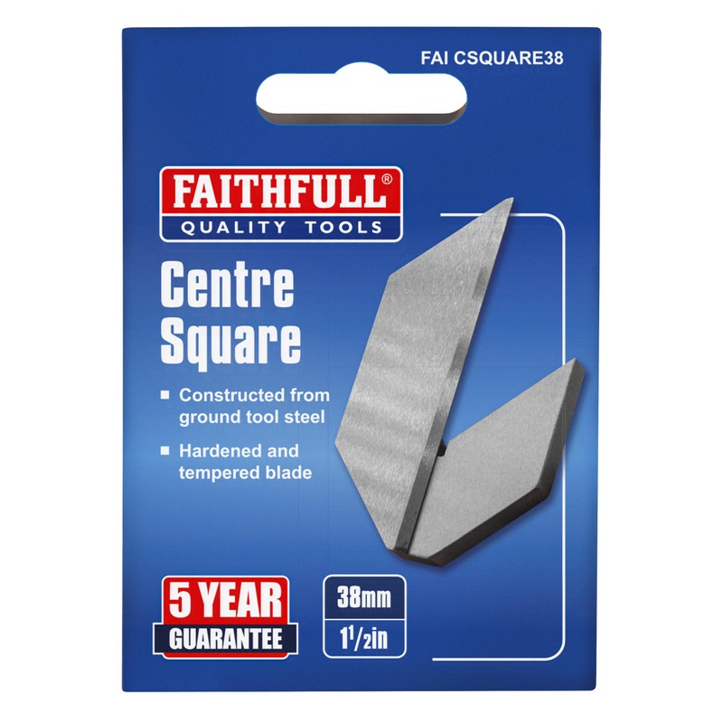 Faithfull FAICSQUAR38 38mm (1.5in) Finder Capacity Center Square