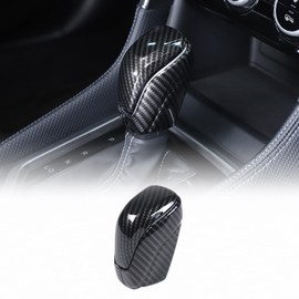 CHEAYAR Gear Shift Knob Cover Trim Compatible with Subaru WRX 2022 2023, Gear Shifter Head Decoration Protection Cover Automatic Transmission Accessories (Carbon Fiber Pattern)