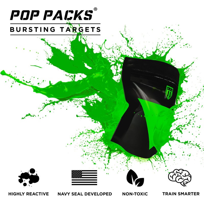 Triumph Systems Pop Packs Bursting Splater Targets, 10 Count