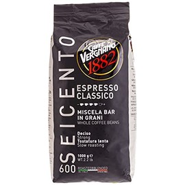 Caffe Vergnano Espresso Classico 600 Whole Beans, 2.2 Pound