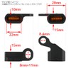 Harley Sportster Softail Dyna LED Relocation Micro Mini Turn Signal