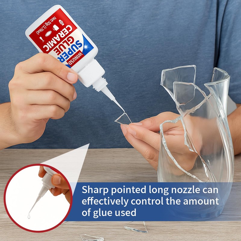 50g Glass Glue | Super Clear Glue All Purpose for