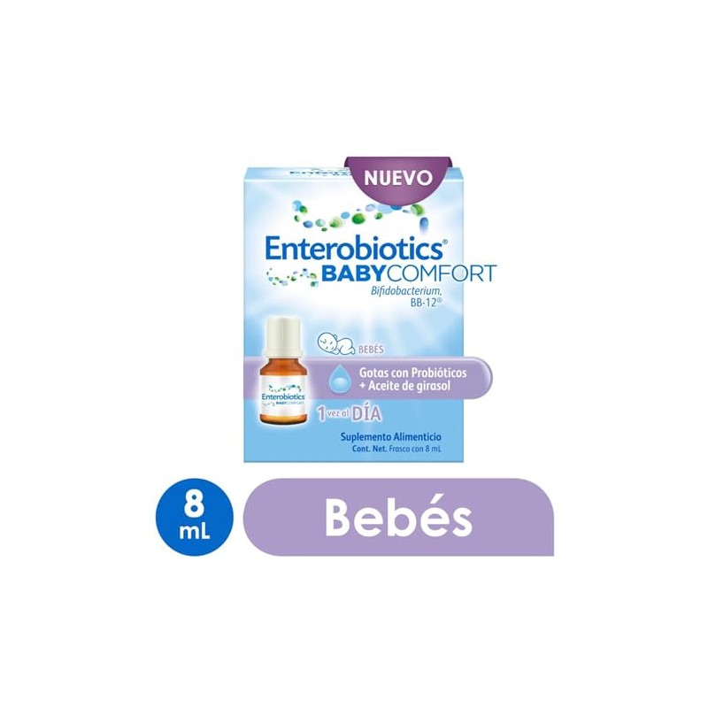 Baby Comfort suplemento alimenticio para bebé, frasco de 8 ml