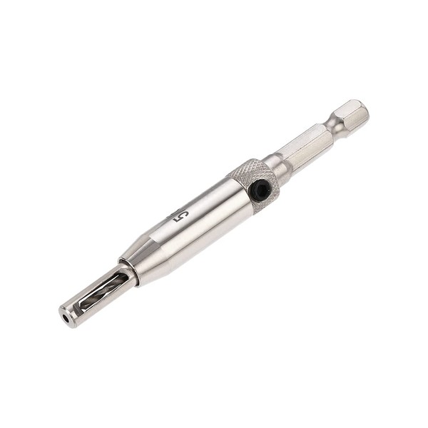 uxcell Self Centering Hinge Tapper Core Drill Bit, Hole Puncher,