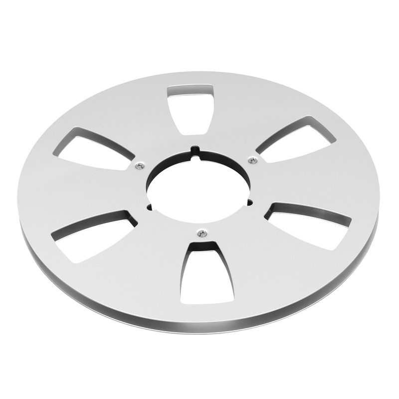 1/4 10.5 Inch Empty Tape Reel 6 Hole Aluminum Alloy