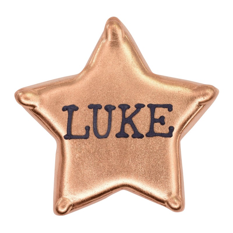 R&M Star 2" White Polyresin Coated Cookie Cutter