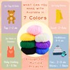 Reessy Acrylic Yarn for Crocheting - 6 Pack of 50g/1.76oz