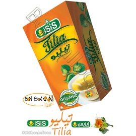 Isis Tilia Tila Tea 100% Egypt Egyptian Organic Natural Herbal Flower No Caffeine No Artificial Flavors No Artificial Coloring No Additives No Preservatives 20 Bags تيليو