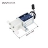 sourcing map Mini Solenoid Valve 2 Position 3 Way DC12V