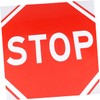 Mobestech 1pc Stop Safety Sign Traffic Sign for Indoor Outdoor