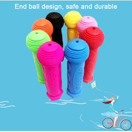 Scooter Grip Handlebar 1 Pair Bicycle Grip Fit for 2-3-4 Wheels Kid Kick Scooters