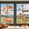 Fall Wall Decor Decals Removable Autumn Thanksgiving Peel and Stick