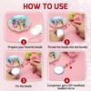 uxcell 2 Pack Beadable Mirrors with Handle, 5.7 Inch Long