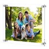 NIUBEE 11x14 Clear Acrylic Wall Mount Floating Frameless Picture Frame