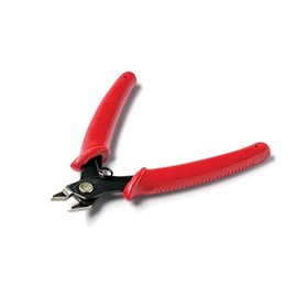 Titan 12445 5-Inch Mini Flush Cutters, Diagonal Cutting Pliers