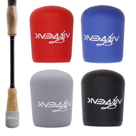 Dovesun Fishing Rod Butt Cushion Fishing Rod Seat Cushions Fishing Rod Protector Fishing Rod Butt Cap End Fishing Rod Holders Large(1.38in) 4 Colors 8pcs