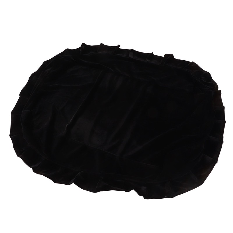 Piano Bench Cover Gold Velvet Non Slip Anti Pilling Soft