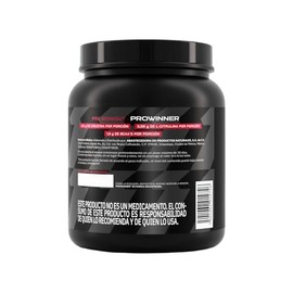 PROWINNER | Pre Workout, Suplemento Alimenticio, Sabor Sandía, con Creatina Monohidrato, BCAA’s, Beta Alanina y L-Taurina, Antes del Entrenamiento, Bote de 450g