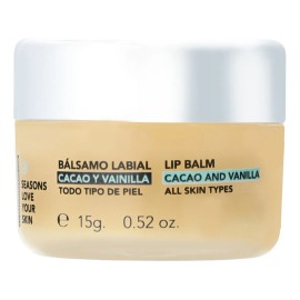 Bálsamo Labial Cacao Vainilla 15grs Tipo Piel Todo Volumen Unidad