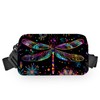 Dragonfly Fanny Pack for Women Men Belt Bag Waterproof Waist Bags With Adjustable Straps Phone Purse Wallet Presents for Travel Sports Workout