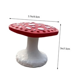 iplusmile Mushroom Earrings Display Jewelry Organizer with Multi Design for Easy Access Cute Desktop Decor for Earrings Studs Pendants for Home