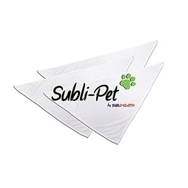 Customizable Dog and Cat Bandana Scarf Subli-Pet Custom Sublimation by Subli-cloth Pack x 12units (Medium)