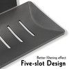 2 Pack Soap Dishes for Bathroom, Bar Soap Holder with