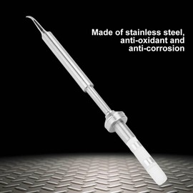Haosie TS100 Soldering Iron Tips, Micro Soldering Iron, Mini Pen Type, Stainless Steel, Replacement for Model TS100 JL02 TS JL02 (TS100-JL02)