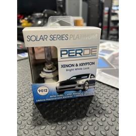 PERDE Solar Series Platinum 9012 Xenon-Enhanced Halogen Bulbs Left & Right Pair