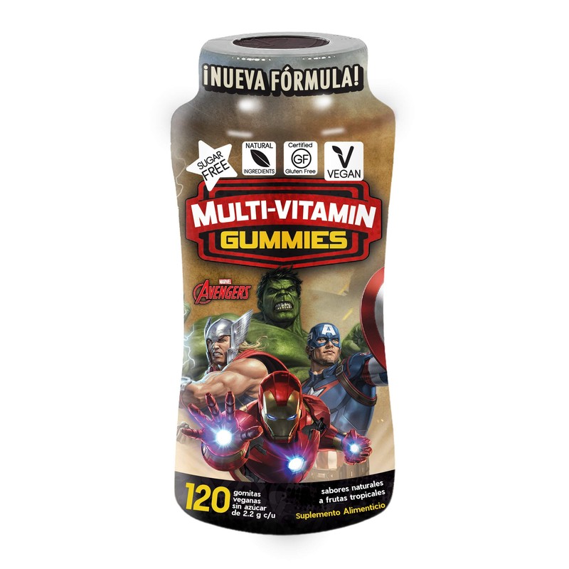 Multi-Vitaminas y Minerales Gummies | Sin Azúcar | Veganas |