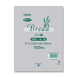 Bread Bags: PP Bread Bags #20 14-18, 1000 Sheets (100 Bags x 10 Bags)