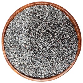 NY Spice Shop Whole Poppy Seeds - Nutritious and Flavorful Black Poppy Seeds for Baking, Cooking, Salad Dressing - Natural Flavor Seed and Ideal for Baking and Toppings (8 Ounce)