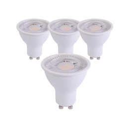 CIKAMIO mr16 gu10 led Bulb dimmable 5W 120V Spot Light 2700K Warm White Soft White 40w 50w Halogen Bulb Replacement for gu10 mr16 Tracking Light Fixture (Warm White 2700K, Pack of 4)