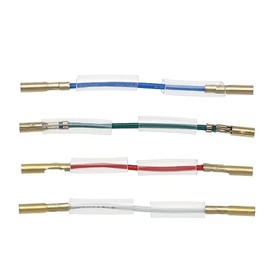 4Pcs Oxygen Free Copper Lead Wires Stereo Headshell Wire Premium Phonograph Turntable Wire Electronic Accessories Copper 41mm