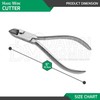 DawnProMed Hard Wire Cutter Plier Dental Orthodontic Instrument 15 Degree