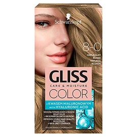 Schwarzkopf Gliss Color Hair Colour Cream 8-0 Natural Blonde 142ml