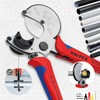 KNIPEX Pipe Cutter for Composite and Plastic Pipes with Multi-Component