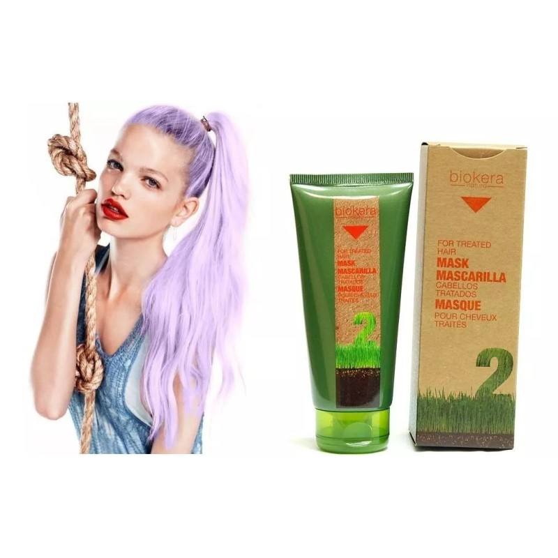 Salerm Cosmetics Cabello Tratado Biokera Salerm Shampoo + Mask +