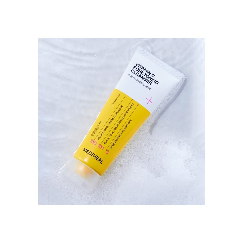 Mediheal Vitamin C Pore Toning Cleansing Foam 1+1 Special Set