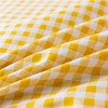 FADFAY Yellow Plaid Duvet Cover Set Full 100% Cotton Soft